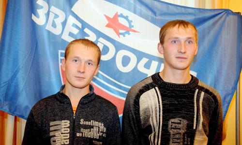 Братья Дмитрий и Василий Внуковы. Фото М. Биктимирова