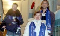 Переписчики идут в дома к северодвинцам с улыбкой. Лидия Голубцова, Наталья и Валерий Пестовниковы. Фото автора
